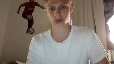 Blonde 18yo Wanks On Cam - Gay Boys Porn