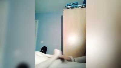 18yo twink porn self sucking and cumming in his mouth on webcam