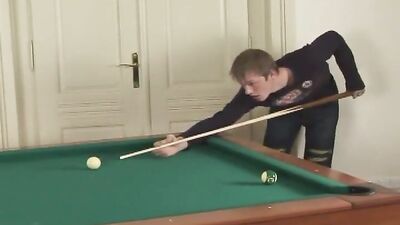 Pool Table Trio: Action Bareback Group Sex!