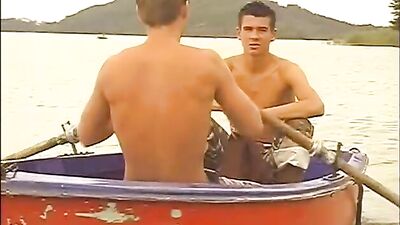 Gay Porn Scouts Canoe Adventure - Action in the Wild!