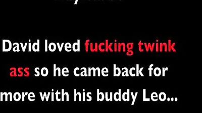 Double Spit-Roasted Twinki: A Blond Pussybois Thick and Wild Ride!