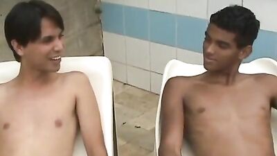 Gay Porn Latino Twinks Poolside Threesome Sex Action Cum Shots (186 characters)