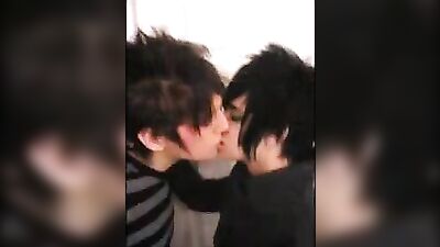 Emo Boys Kissing Music Fever