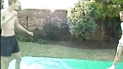 Hein vs Charlz Wrestling No Sex: Amateur Fetish Match Turns into Gay Porn Delight!