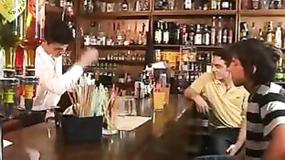 The Bartenders Secret Service: Action Group Sex!