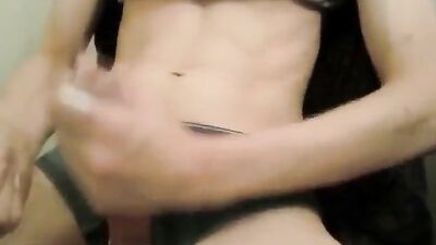 Greenboys Cutie: Cum Shots Solo Handjob