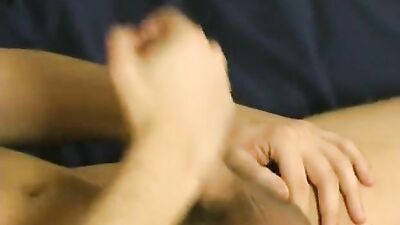 Young Cock Strips and Cums in the Motel Room!