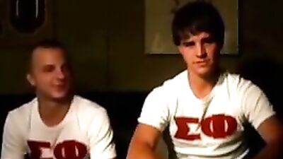 Straight Dare: Two Frat Boys First Time Gay Porn Video!
