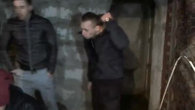 Four Hunky Men: A Wild Night of Action-Packed Bareback Fun!