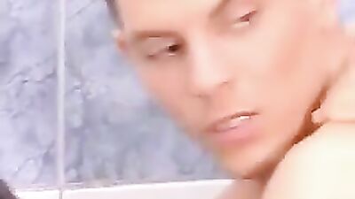 Gay Clean Up in the Shower - Action Group Sex