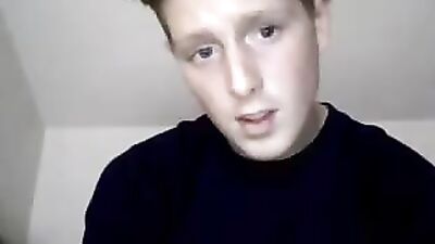 Blond and His Mobile: Amateur Cum Shots with Blond Boys!