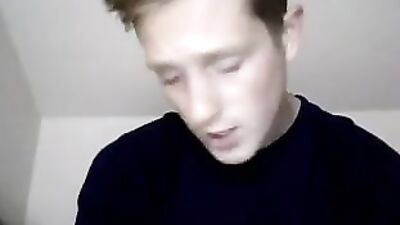Blond and His Mobile: Amateur Cum Shots with Blond Boys!