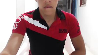 Gay Latino Cumshot Delight!