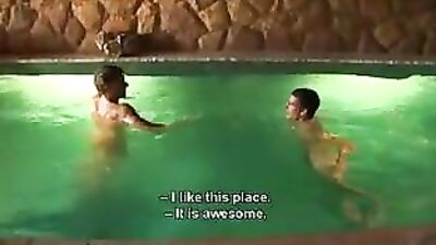 Garden Pool Explosion - Bareback Action