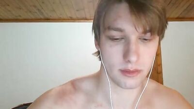 Young Blond Amateur Cumshots: In the Room!