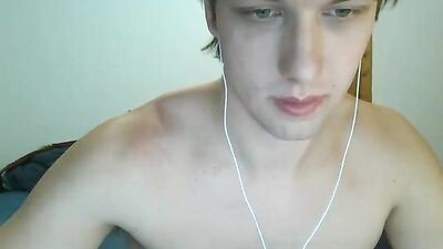 Young Blond Amateur Cumshots: In the Room!