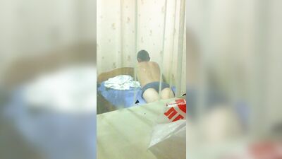 Amateur Bedroom Cam: Caught in Bed - Gay Solo Porn Video!