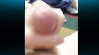 Gay Web-Cam Cock Tease: Boy Playing with His Hardened Rod on Skype!