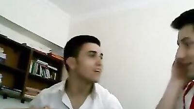 Masturbating on cam couple