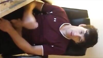 Amateur Cum Shots Solo - Recording a Friends Jizz