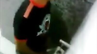 Helping Hand at the Urinal: Public Outside Cum Shots
