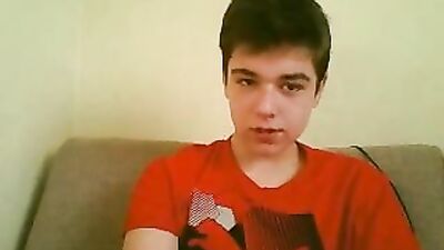 Cum Shots Web-Cam - Cute Boy Masturbates on Chaturbate and Eats His Cum!