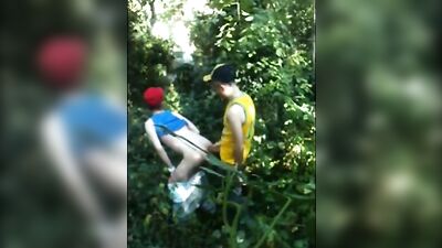 Summer Woods Heat: Amateur Bareback Action!