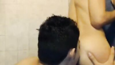Bathroom Fun - Action Cum Shots Ass Play