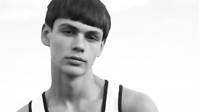 Young Solo Boy Dressed Up - Very Cute!