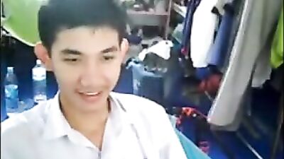 Asian College Boy Cums Again! (18+)