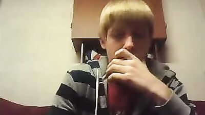 Young Danish Boy Cums Again - Harder and Longer!