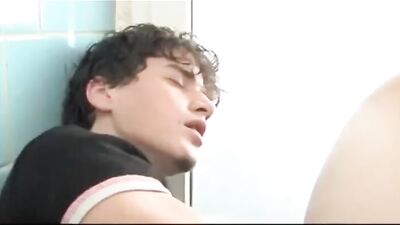 School Toilet Hookups - Big Cocks and Bareback Fun!