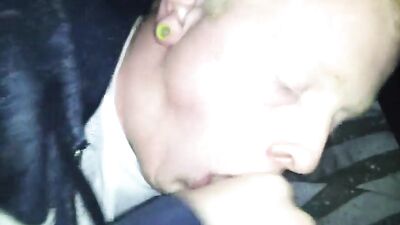 Young Blond Blowjob in the Car: Amateur Cum Shots with Hot Boys