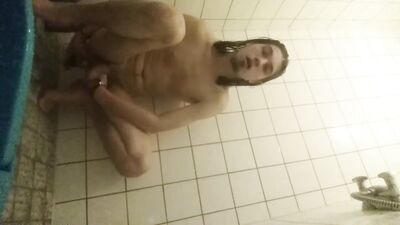 Shower Fantasy Revealed - Amateur Cum Shots and Ass Play