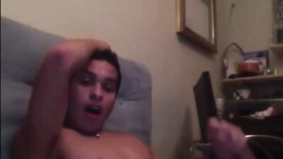 His face says it all - Amateur Cum Shots Solo