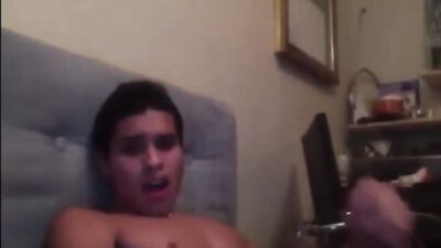 His face says it all - Amateur Cum Shots Solo