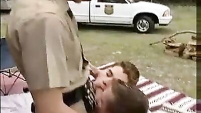 Younger and Older - Busted Camping Action Group Sex Father and Step Son