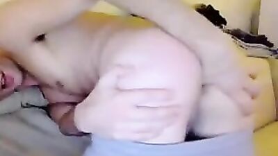 Finger in her ass - Young sexis anal tease!