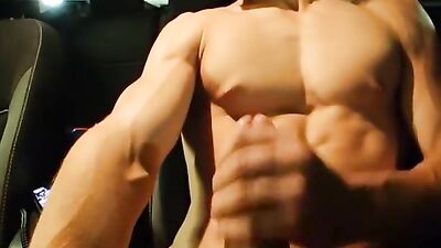 Gangbang in the Parking Garage - Exhibitionist Public Outside