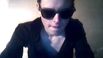 Sunglasses and Black Shirt: The Ultimate Amateur Cum Shots Handjob Experience!