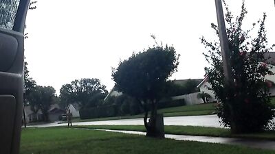 Street Rain: Amateur Nude Dare in Public! OR Boxers and the Rain: Public Outdoor Gay Fun