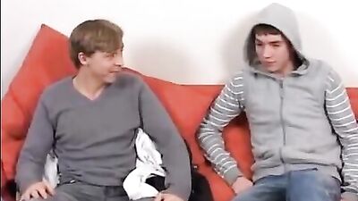 Cum Couch Reunion: Andrew and Winnies Gay Porn Adventure!