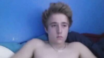 Well Groomed Blond Boys Handjob - Amateur Porn Video!