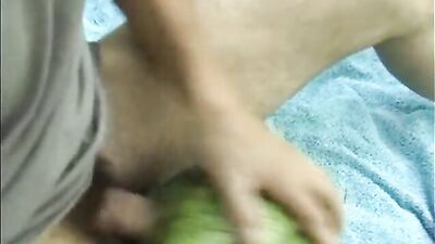 Gay Water Melon Fetish Fun!