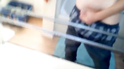 Quick Handjob Amateur Cum Shots - My JO Session