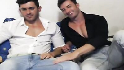 Muscle Boys Hard Fuck! Bareback and Blow Cam Action!