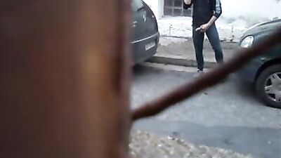 Gay Porn : Street Masturbation Exposed!