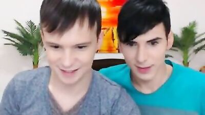 Twin Cams - Double Amateur Cum Shots on GayBoyTube