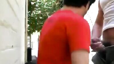 Alley Fuckers - Amateur Voyeur: The Hottest Gay Porn Action in the Dark!