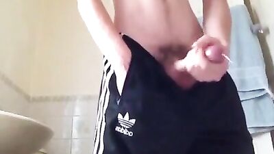 Twink one handed wonder wanker amateur teen porn